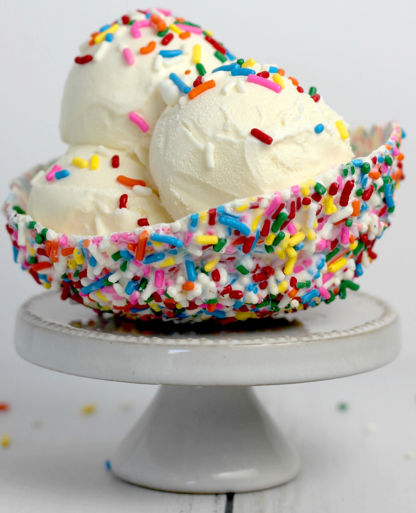 taça de sorvete super adocicado